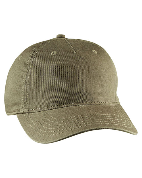 Econscious EC7087 Men Twill 5-Panel Unstructured Hat