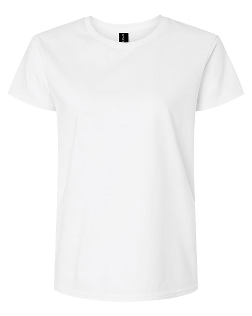Gildan 2000L Women Menultra 100% Cotton T-Shirt White at bigntallapparel