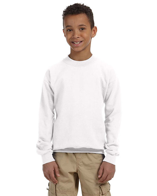 Gildan G180B Boys Heavy Blend 50/50 Fleece Crew