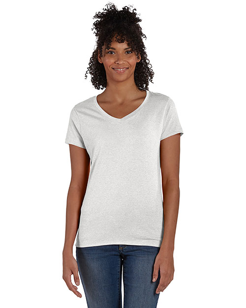 Hanes 42VT Ladies' Perfect-T Triblend V-Neck T-shirt