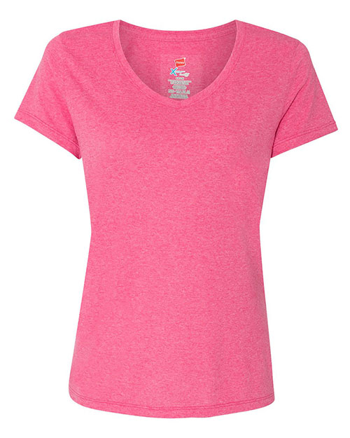 Hanes 42VT  Perfect-T Women’s Triblend V-Neck T-Shirt