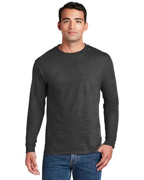 Hanes 5186 Men Adult Long-Sleeve Beefy-T®