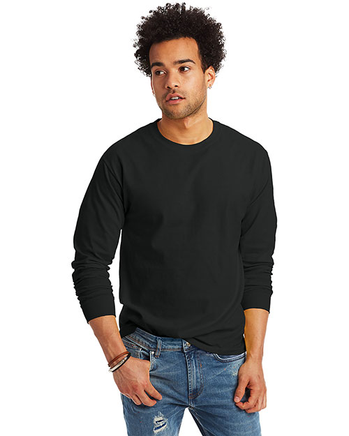 Hanes 5586 Men Unisex 6.1 oz. Tagless® Long-Sleeve T-Shirt