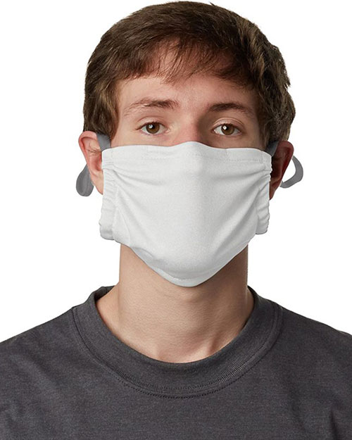 Hanes MKPKPR 2-Ply Polyester Pocket Face Mask