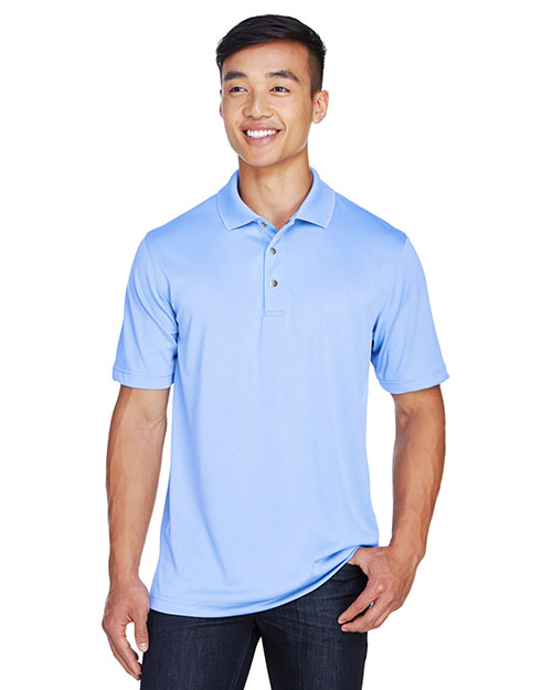 Harriton M345 Men 's Advantage Snag Protection Plus IL Snap Placket Polo