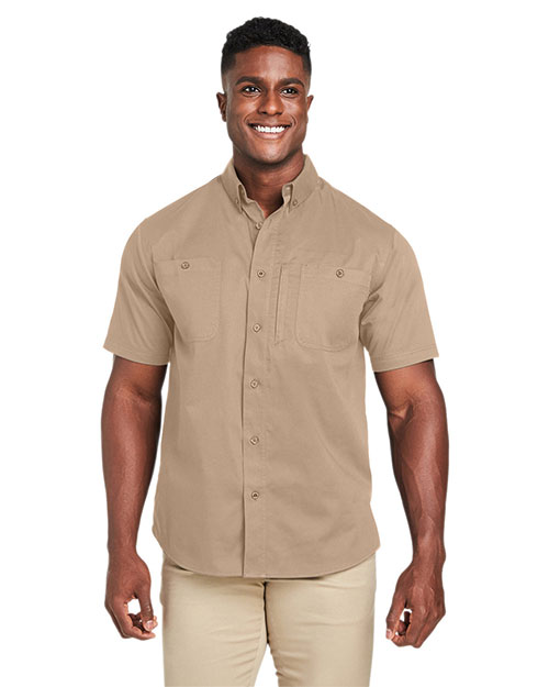 Harriton M585  Men's Advantage IL Short-Sleeve Work Shirt