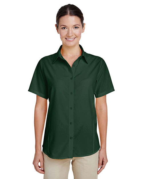 Harriton M610SW  Ladies' Paradise Short-Sleeve Performance Shirt