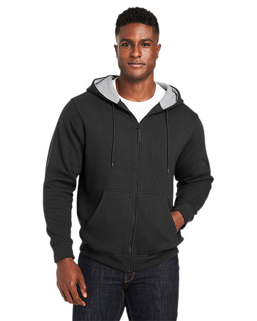 Harriton M711  Men's ClimaBloc™ Lined Heavyweight Hooded Sweatshirt