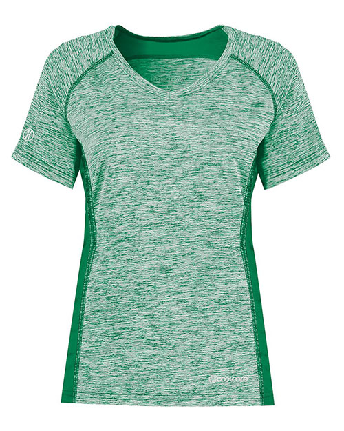Holloway 222771 Women's Electrify CoolCore® V-Neck T-Shirt