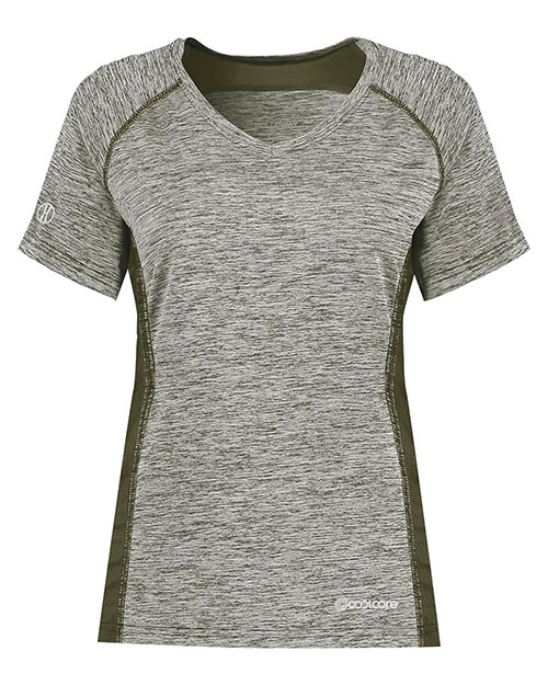 Holloway 222771 Women's Electrify CoolCore® V-Neck T-Shirt