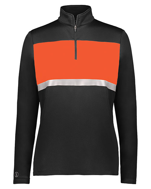 Holloway 222791 Women's Prism Bold Quarter-Zip Pullover
