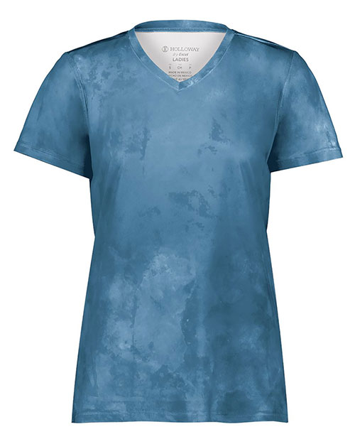 Holloway 222796  Women's Cotton-Touch Cloud V-Neck T-Shirt