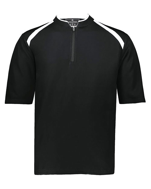 Holloway 229581  Clubhouse Short Sleeve Quarter-Zip Pullover