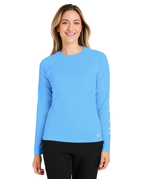 HUK H612L04  Ladies' Pursuit Long-Sleeve T-Shirt