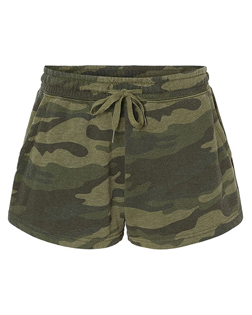 Independent Trading Co. PRM20SRT Women’s Lightweight California Wave Wash Sweatshorts