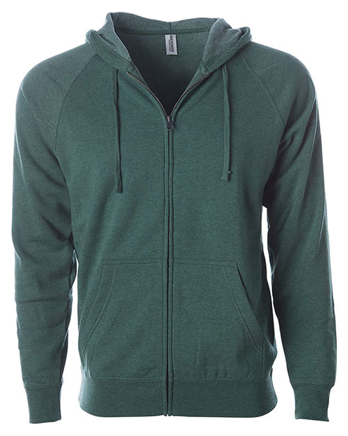 Independent Trading Co. PRM33SBZ Special Blend Raglan Full-Zip Hooded Sweatshirt