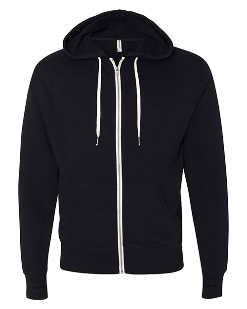 Independent Trading Co. PRM90HTZ Heathered French Terry Full-Zip Hooded Sweatshirt