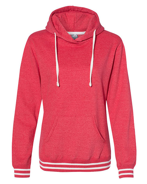 J America 8651 Women’s Relay Hooded Sweatshirt