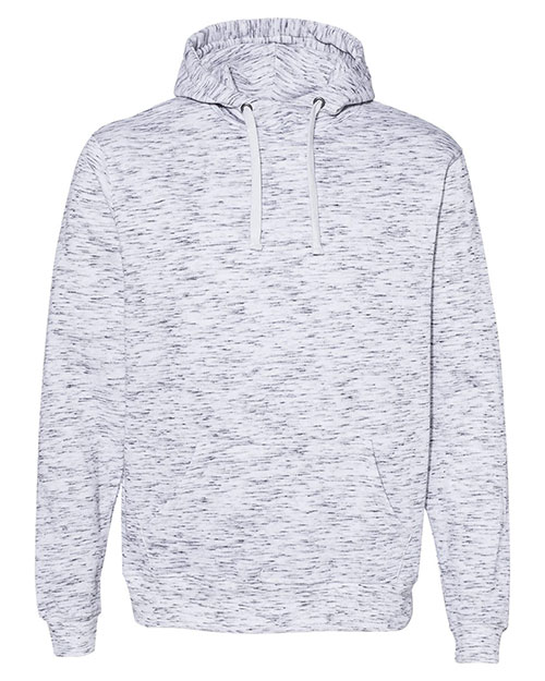 J America 8677  Mélange Fleece Hooded Sweatshirt