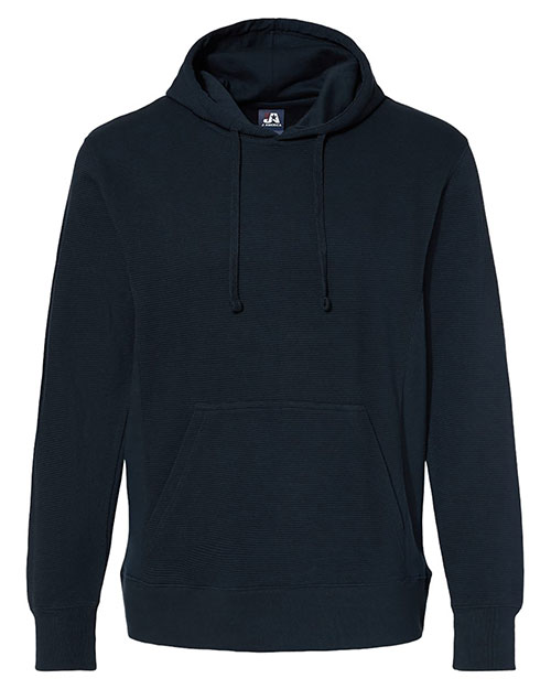 J America 8706 Ripple Fleece Hooded Sweatshirt