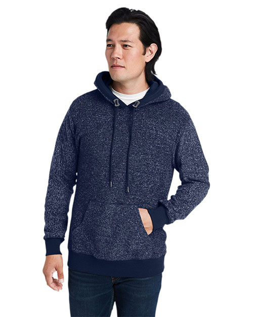 J America 8711 Aspen Fleece Hooded Sweatshirt