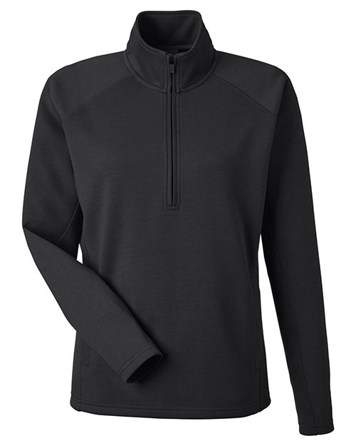 J America 8754JA  Ladies' Apex Fleece Quarter-Zip