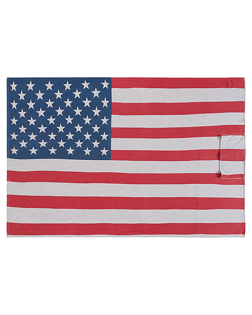 J America 8852JA  Unisex Triblend Fleece Blanket