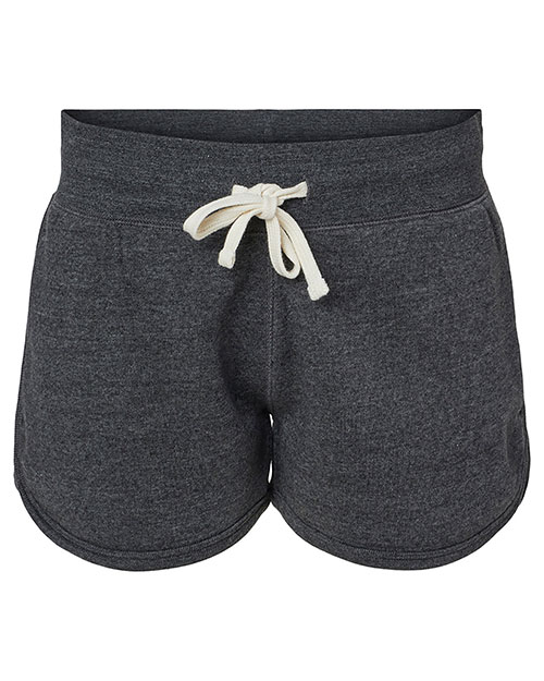 J America 8856JA  Ladies' Triblend Fleece Short