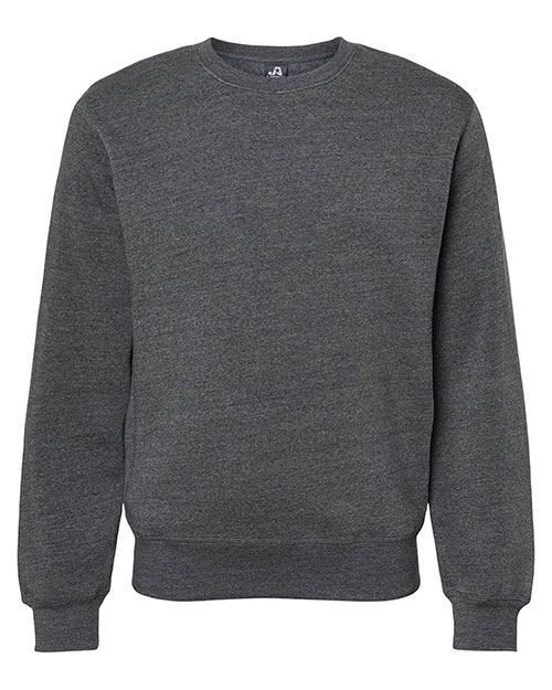 J America 8870 Triblend Fleece Crewneck Sweatshirt