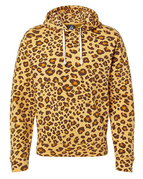 J America 8871 Triblend Fleece Hooded Sweatshirt