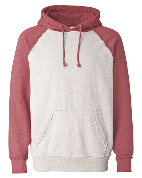J America 8885 Vintage Heather Hooded Sweatshirt