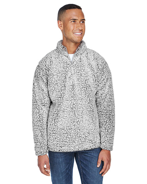 J America JA8454  Adult Epic Sherpa Quarter-Zip