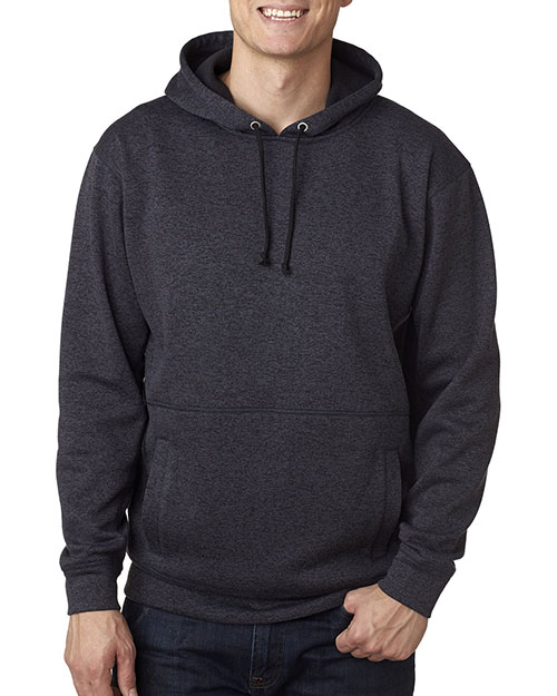 J America JA8613 Men Adult Cosmic Poly Fleece Hooded Sweatshirt