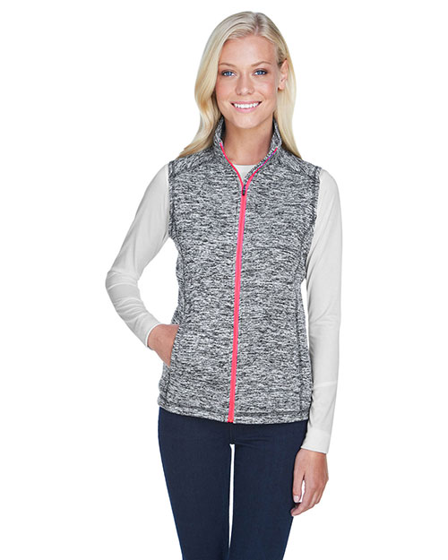 J America JA8625  Ladies' Lasic Cosmic Fleece Vest