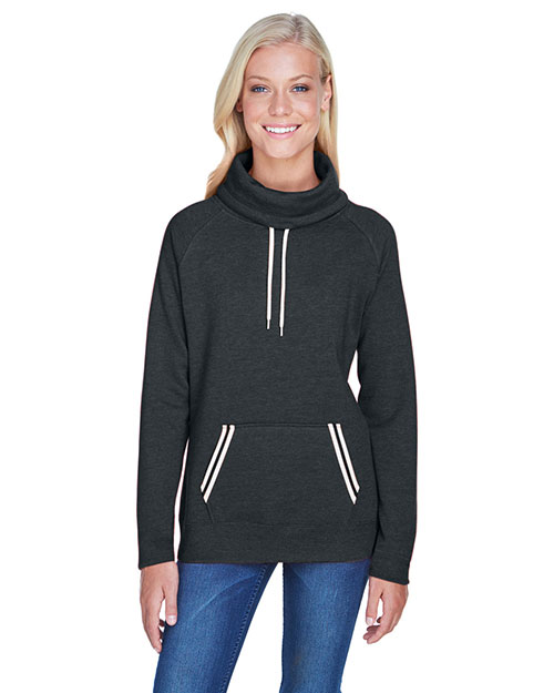 J America JA8653 Ladies' Relay Cowl Neck