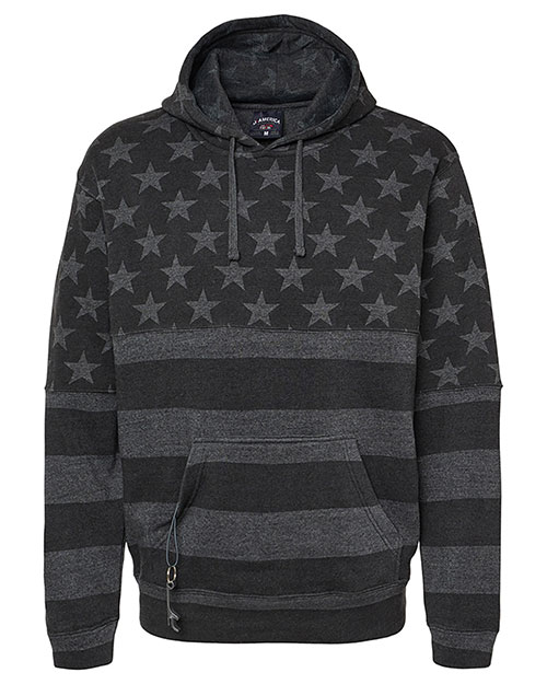 J America JA8815 Adult Tailgate Fleece Pullover Hooded Sweatshirt