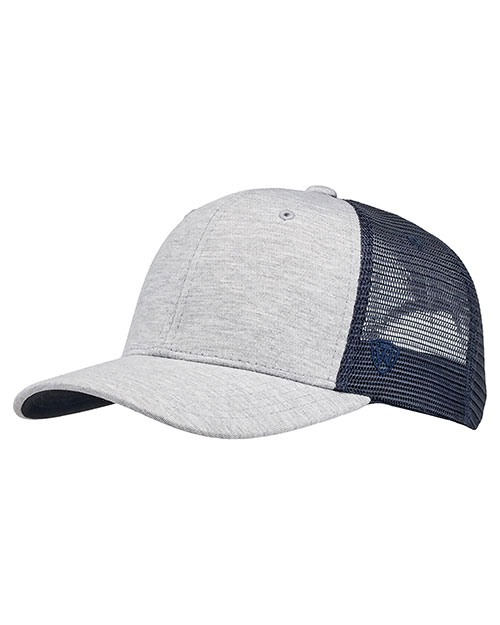 J America TW5535 Cutter Jersey Snapback Trucker Hat