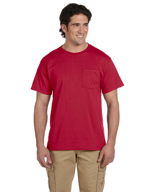 Jerzees 29P Men Adult DRI-POWER® ACTIVE Pocket T-Shirt