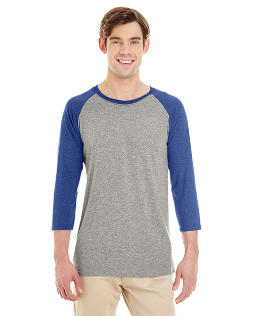 Jerzees 601RR Men Adult TRI-BLEND Baseball Raglan