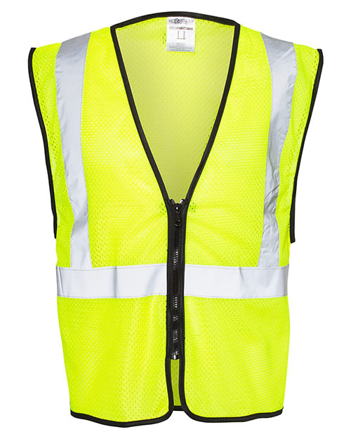 Kishigo 1547-1548 Zippered Mesh Economy Class 2 Vest