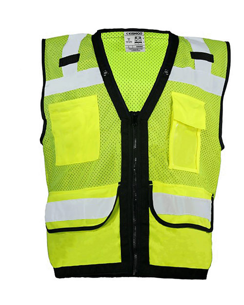 Kishigo S5008Z Unisex Economy Surveyors Vest