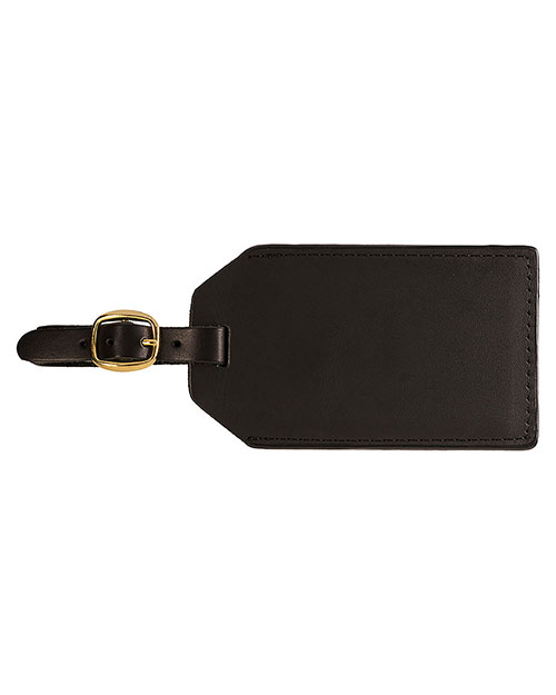 Leeman LG-9094 Grand Central Luggage Tag Sueded Leather