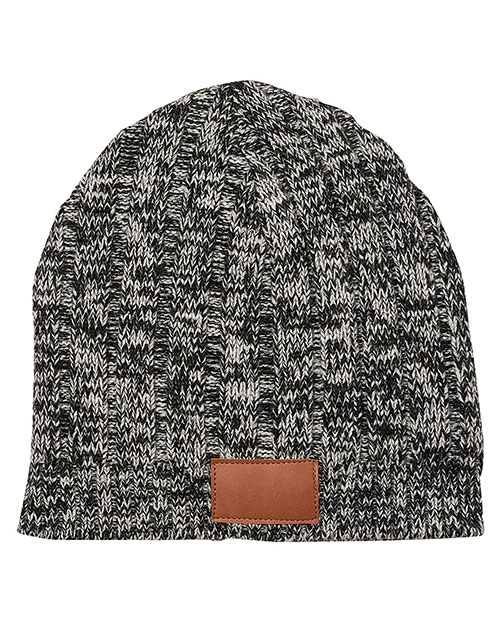 Leeman LG-9374 Heathered Knit Beanie