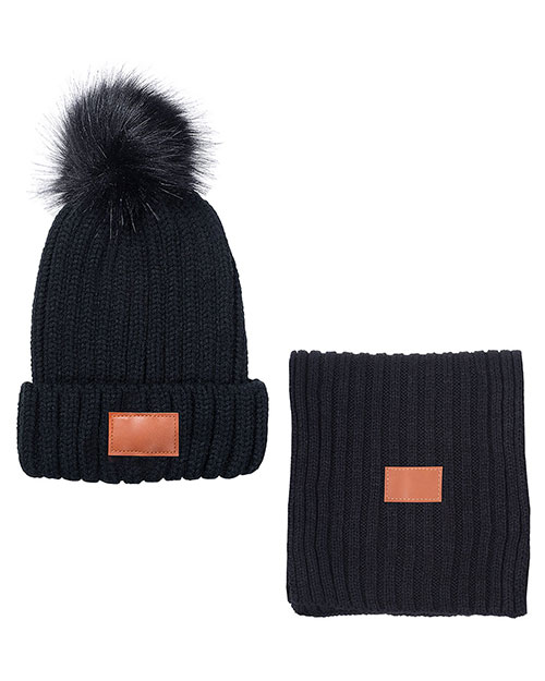 Leeman LG902 Ribbed Knit Winter Duo