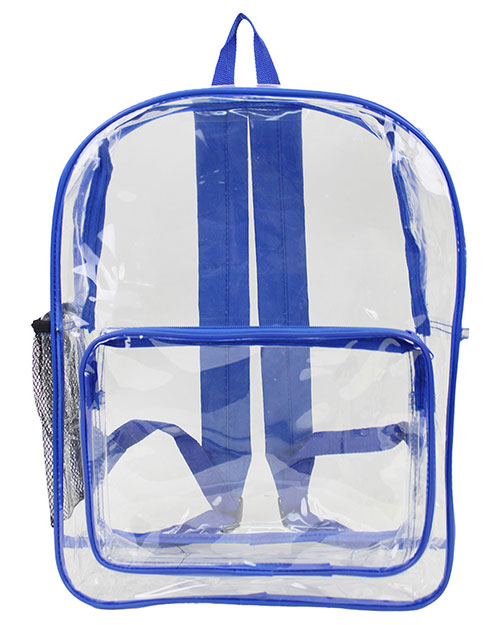 Liberty Bags 7013  Large 17" Heavy Duty Clear Backpack