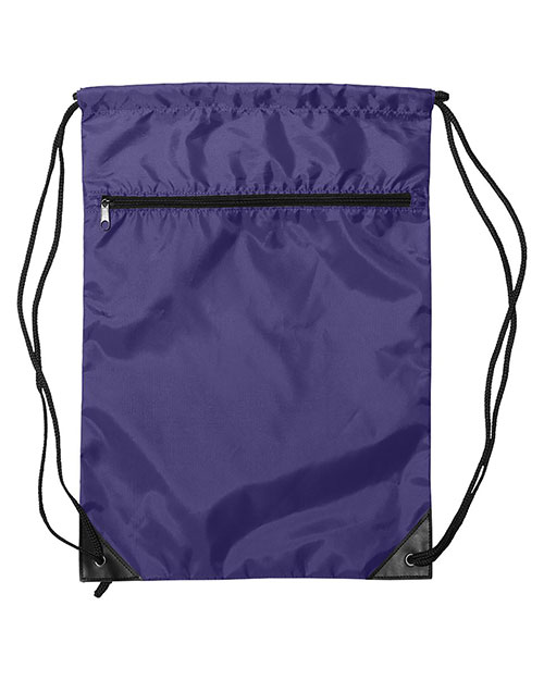 Liberty Bags 8888  Zippered Drawstring Backpack