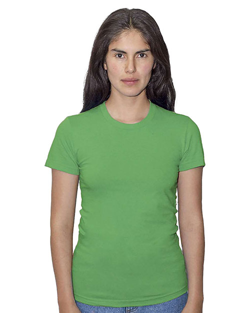 Los Angeles Apparel 21002 USA-Made Women's Fine Jersey T-Shirt