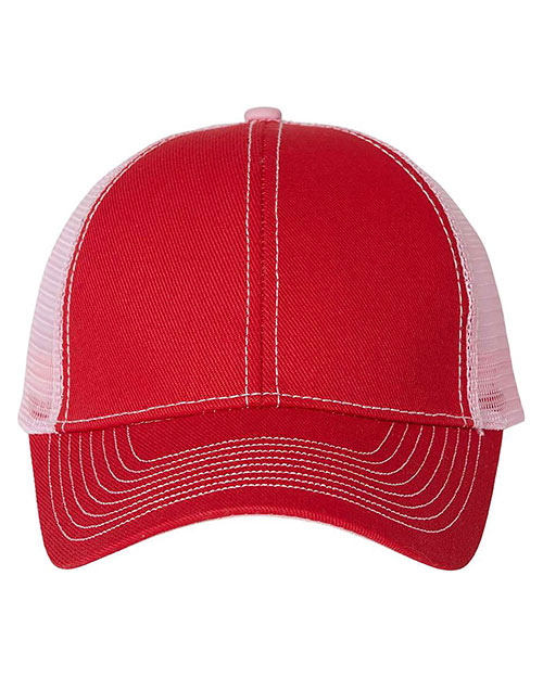Mega Cap 7641 Twill-Front Trucker Cap