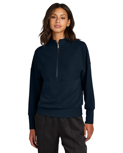 Mercer+Mettle MM3041 ® Women's Linear Texture 1/4-Zip