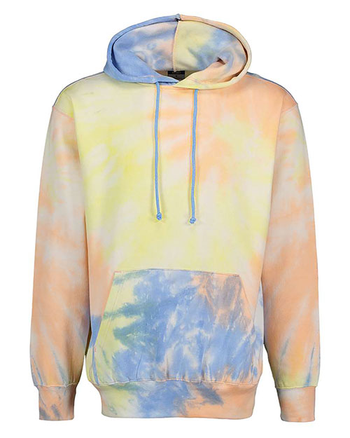 MV Sport 1290  Classic Fleece Tie-Dye Hooded Sweatshirt